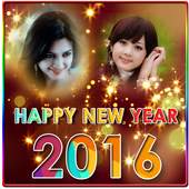 New year photo collage 2017