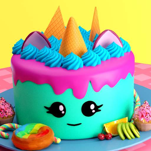 🎂 Cake maker - Unicorn Cooking Games for Girls 🌈