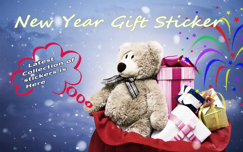 Christmas Santa & New Year Gift Stickers screenshot 4