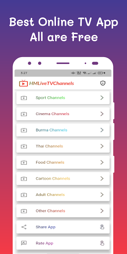 Free live outlet tv apk 2021