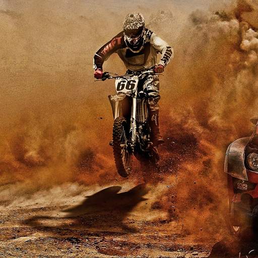 Dirt Bike Racing Wallpaper