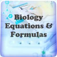 Biology Equations & Formulas