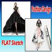 Fashion Design FLAT Sketch