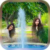 Transparent Fountain Photo Frames - Multiple Photo on 9Apps