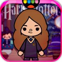 TOCA Harry Life Potter : Magic Family house guide