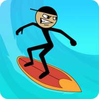 Stickman Surfer on 9Apps