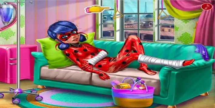 Miraculous Ladybug First Aid, Doctor Games - Play Online Free 
