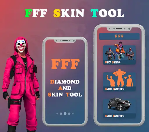 FFF FF Skin Tool Emote Bundle APK for Android - Download