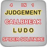 Judgement Card Game - Ludo Master,Callbreak,Spider