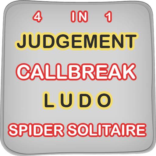 Judgement Card Game - Ludo Master,Callbreak,Spider