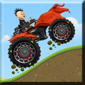 Upin Monster Truck Racing Car