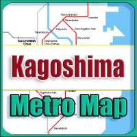 Kagoshima Japan Metro Map Offline