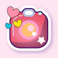 Kawaii Photo Editor: Deco Cute Stickers Filters on 9Apps