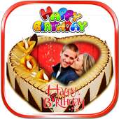 Birthday Cake Photo Frames on 9Apps