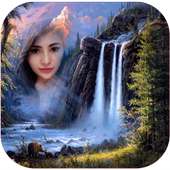 Waterfal potho frame on 9Apps