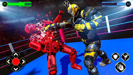 Ring Robot Fighting Games: New Robot Battle 2021 3 تصوير الشاشة