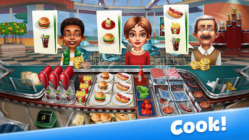 Cooking Fever: Restaurant Game 1 تصوير الشاشة
