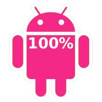 Pink Android Battery