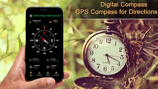 Boussole numérique GPS Compass – Applications sur Google Play