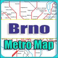 Brno Metro Map Offline