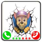 Call From Paw Dog Patrol -Fake free call on 9Apps