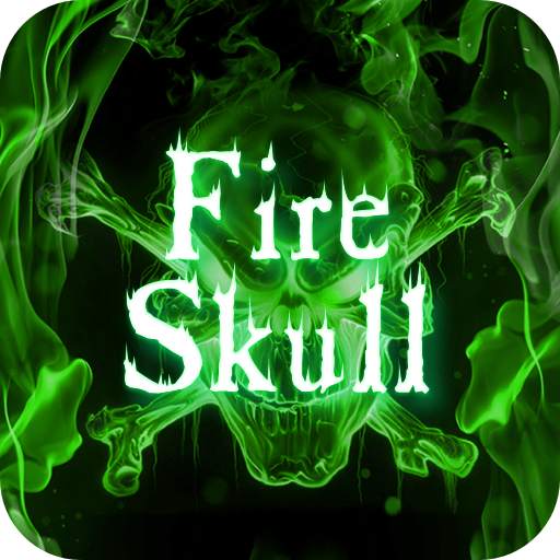Fire Skull Font for FlipFont ,Cool Fonts Text Free