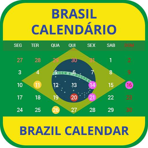 Brasil Calendário 2021