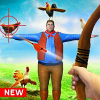 Crazy Chicken Shooting Game : Archery Killing on 9Apps