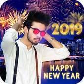 Happy New Year Photo Editor 2019 : Frame, Sticker on 9Apps