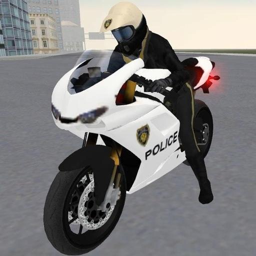 Police Motorbike Simulator 3D иконка