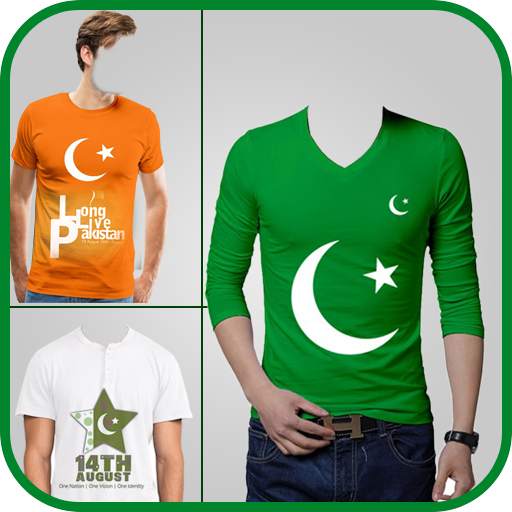 Pak Flag Shirt Photo Editor