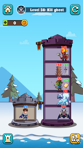 Hero Tower Wars - Merge Puzzle screenshot 2