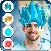 Super Saiyan Hairstyles and Photo Effects