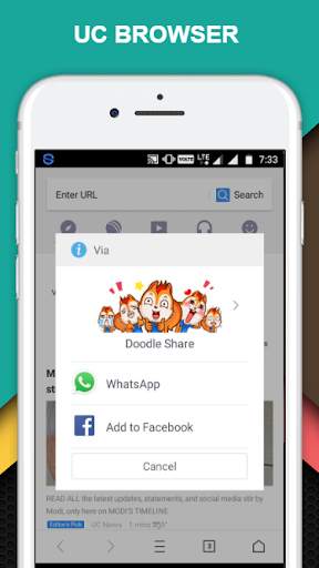 UC Browser Mini Old Version - Mini Fast Download screenshot 1