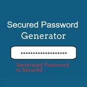 Secured Password Generator on 9Apps