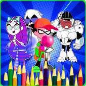 How to Draw Teen Titans The easy Way on 9Apps