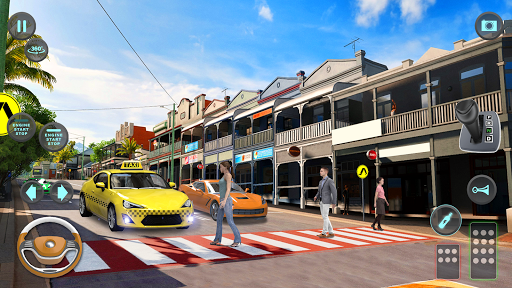 Simulatore di guida in taxi cittadino: Cab Games screenshot 15