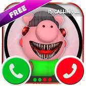 Piggy calling Scary simulation