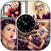 Clock Photo Collage Maker