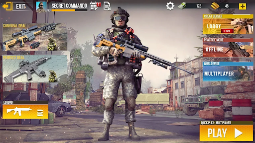 game menembak offline komando screenshot 8