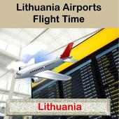 Lithuania Airports Flight Time on 9Apps