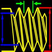 Metric Screw Thread Chart CNC Threading Calculator on 9Apps