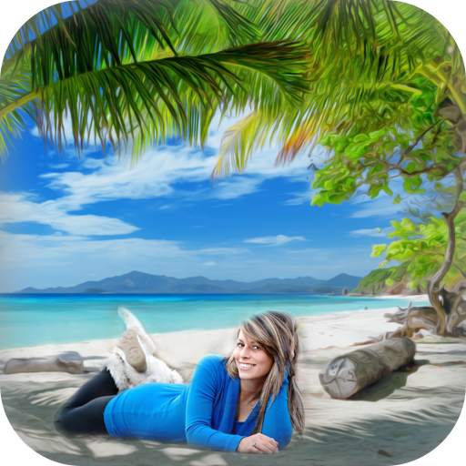 Beach Photo Editor - double pic style exposure new