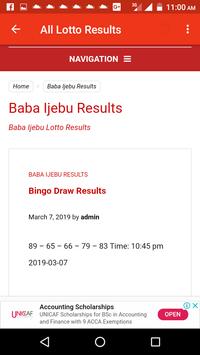 All baba shop ijebu lotto result