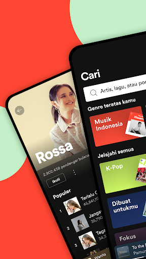 Spotify: Musik dan Podcast screenshot 2
