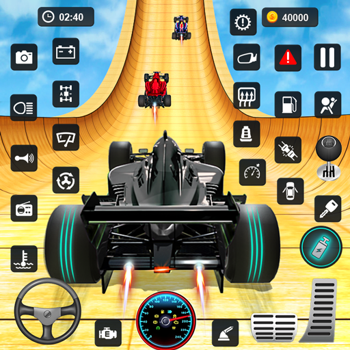 Formula Car Stunt - Car Games أيقونة