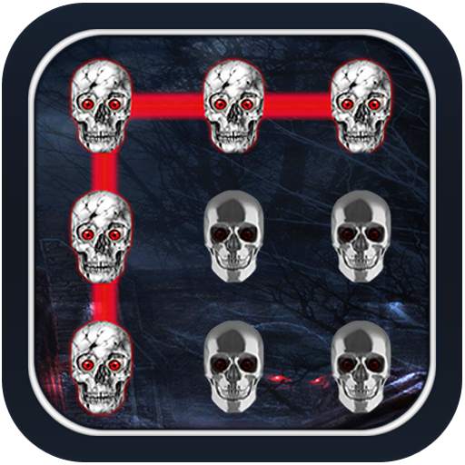 Skull Pattern Lock Screen