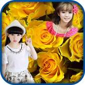 Barbary Flower Frame Photo Editor Blend Me Collage