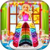 Rainbow Doll Cake Maker DIY