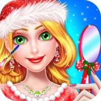 Christmas Girl Makeover Game -Christmas Girl Games on 9Apps
